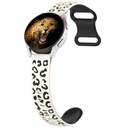 Samsung Galaxy Watch 42mm Uyumlu Zore KRD-140 20mm Silikon Kordon Strap Kayış - 1