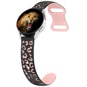 Samsung Galaxy Watch 42mm Uyumlu Zore KRD-140 20mm Silikon Kordon Strap Kayış - 1