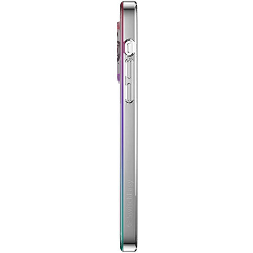 Apple iPhone 14 Pro Max Uyumlu Kılıf Renk Geçişli Kenarları Şeffaf Tasarımlı Lisanslı Switcheasy Crush Plus Kapak