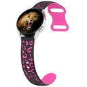 Samsung Galaxy Watch 42mm Uyumlu Zore KRD-140 20mm Silikon Kordon Strap Kayış - 1