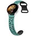 Samsung Galaxy Watch 42mm Uyumlu Zore KRD-140 20mm Silikon Kordon Strap Kayış - 1