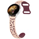 Samsung Galaxy Watch 42mm Uyumlu Zore KRD-140 20mm Silikon Kordon Strap Kayış - 1