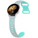 Samsung Galaxy Watch 42mm Uyumlu Zore KRD-140 20mm Silikon Kordon Strap Kayış - 1