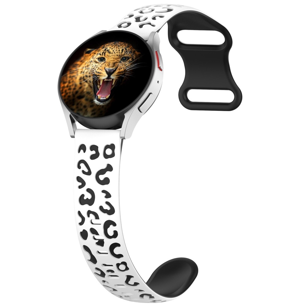 Samsung Galaxy Watch 42mm Uyumlu Zore KRD-140 20mm Silikon Kordon Strap Kayış - 1