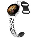 Samsung Galaxy Watch 42mm Uyumlu Zore KRD-140 20mm Silikon Kordon Strap Kayış - 1