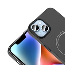Apple iPhone 14 Uyumlu Kılıf M-Safe Şarj Özellikli Kamera Korumalı Zore Elio Sert PC Kapak - 2