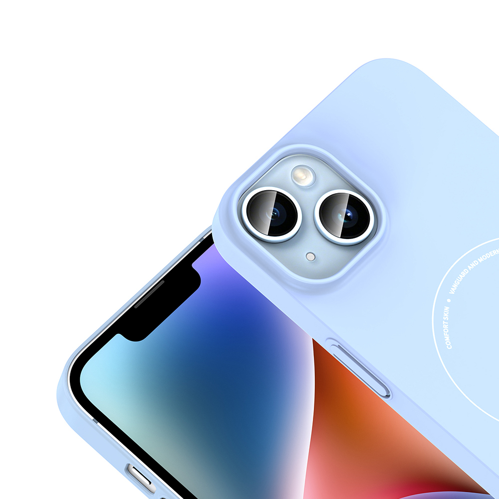 Apple iPhone 14 Uyumlu Kılıf M-Safe Şarj Özellikli Kamera Korumalı Zore Elio Sert PC Kapak - 2