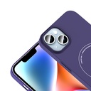 Apple iPhone 14 Uyumlu Kılıf M-Safe Şarj Özellikli Kamera Korumalı Zore Elio Sert PC Kapak - 2