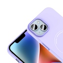 Apple iPhone 14 Uyumlu Kılıf M-Safe Şarj Özellikli Kamera Korumalı Zore Elio Sert PC Kapak - 2