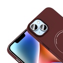 Apple iPhone 14 Uyumlu Kılıf M-Safe Şarj Özellikli Kamera Korumalı Zore Elio Sert PC Kapak - 2