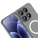 Xiaomi 17 Uyumlu Kamera Korumalı M-Safe Şarj Özellikli Şeffaf Zore London Sert PC Kapak - 1