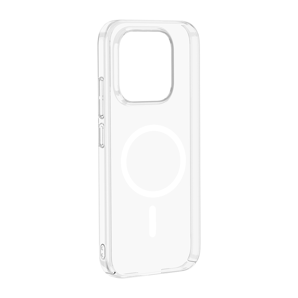 Xiaomi 17 Uyumlu Kamera Korumalı M-Safe Şarj Özellikli Şeffaf Zore London Sert PC Kapak - 2