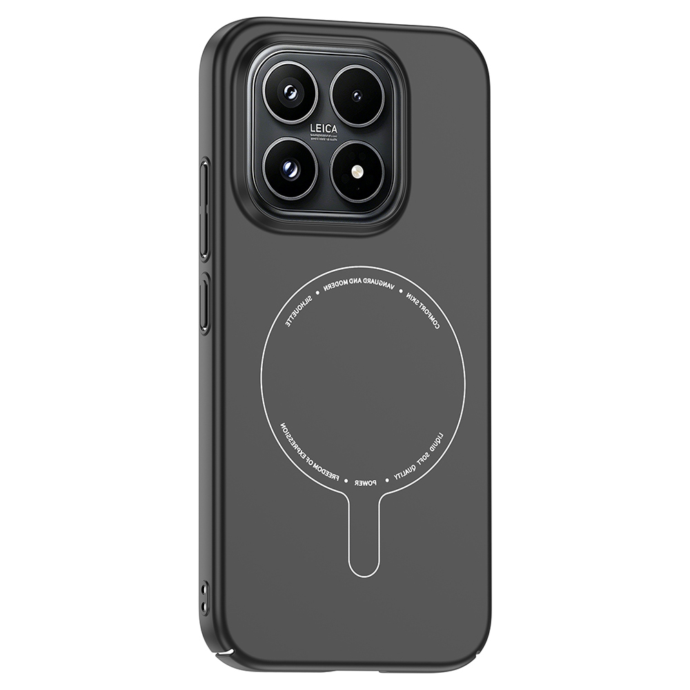 Xiaomi 17 Uyumlu Kılıf M-Safe Şarj Özellikli Kamera Korumalı Zore Elio Sert PC Kapak - 1