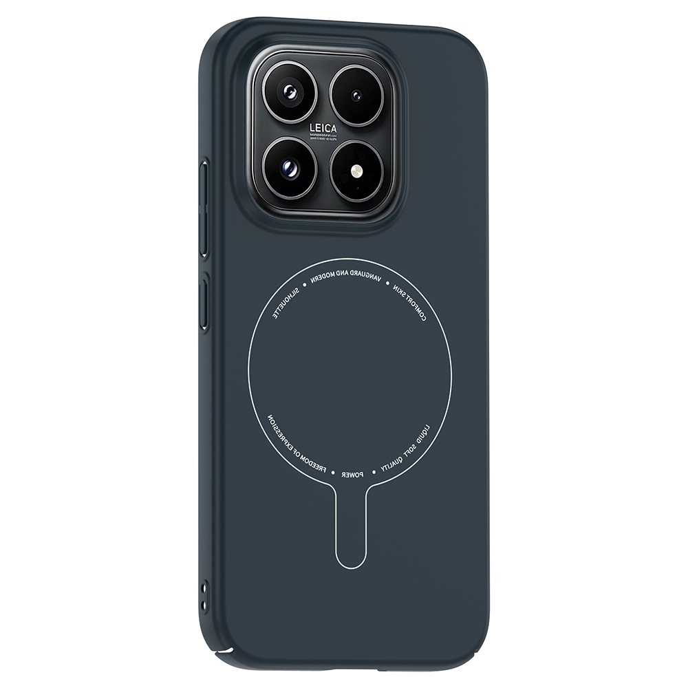 Xiaomi 17 Uyumlu Kılıf M-Safe Şarj Özellikli Kamera Korumalı Zore Elio Sert PC Kapak - 1