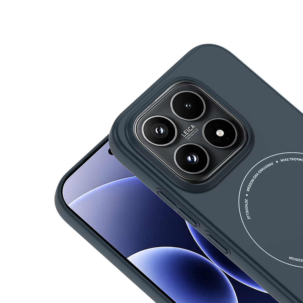 Xiaomi 17 Uyumlu Kılıf M-Safe Şarj Özellikli Kamera Korumalı Zore Elio Sert PC Kapak - 2