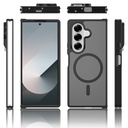 Samsung Galaxy Z Fold 7 Uyumlu Kılıf M-Safe Şarj Özellikli Kamera Korumalı Zore Lunex Kapak - 6