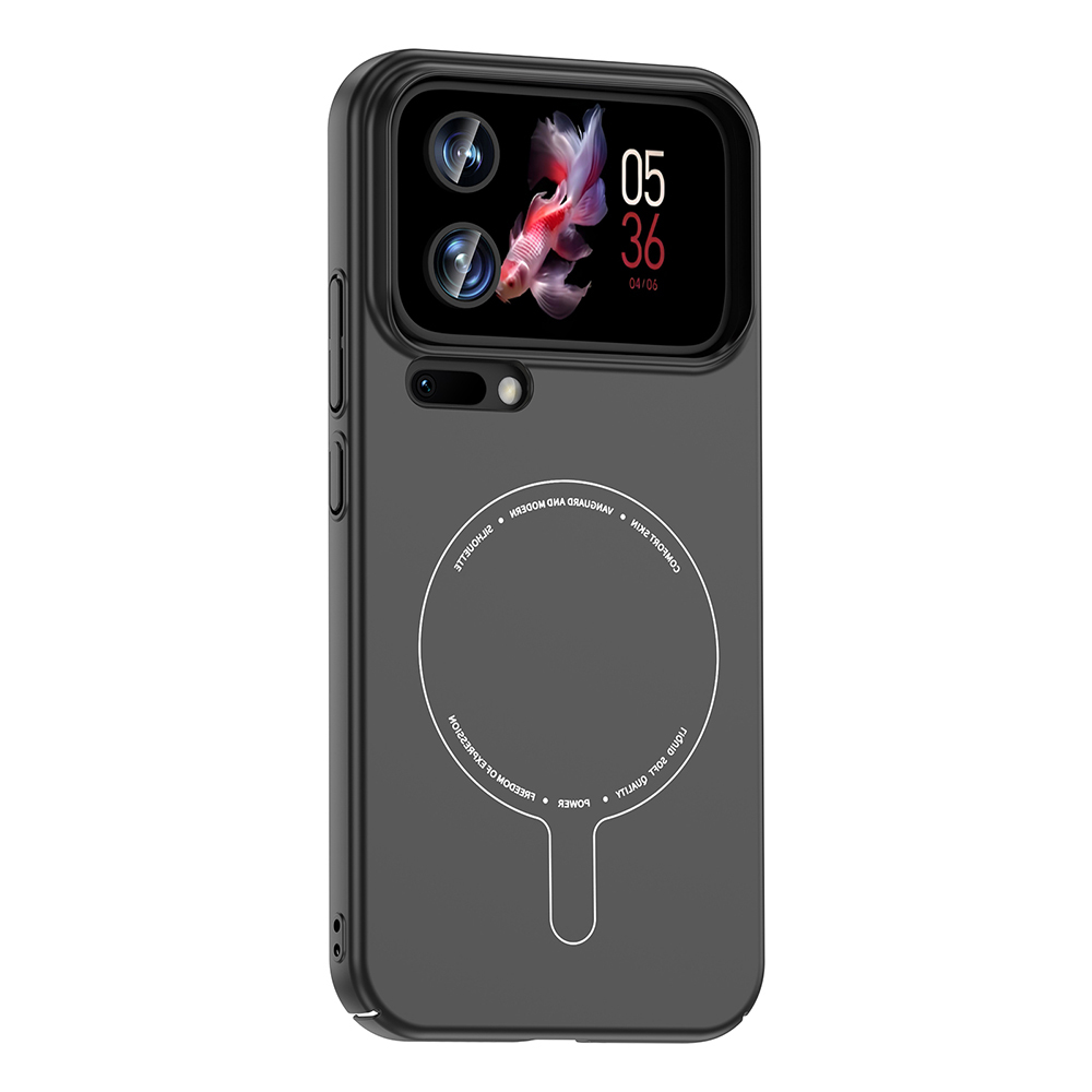 Xiaomi 17 Pro Uyumlu Kılıf M-Safe Şarj Özellikli Kamera Korumalı Zore Elio Sert PC Kapak - 1