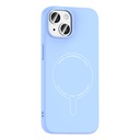 Apple iPhone 15 Uyumlu Kılıf M-Safe Şarj Özellikli Kamera Korumalı Zore Elio Sert PC Kapak - 1