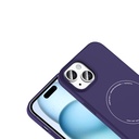 Apple iPhone 15 Uyumlu Kılıf M-Safe Şarj Özellikli Kamera Korumalı Zore Elio Sert PC Kapak - 2