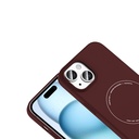 Apple iPhone 15 Uyumlu Kılıf M-Safe Şarj Özellikli Kamera Korumalı Zore Elio Sert PC Kapak - 2