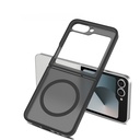 Samsung Galaxy Z Flip 6 Uyumlu Kılıf M-Safe Şarj Özellikli Kamera Korumalı Zore Lunex Kapak - 1