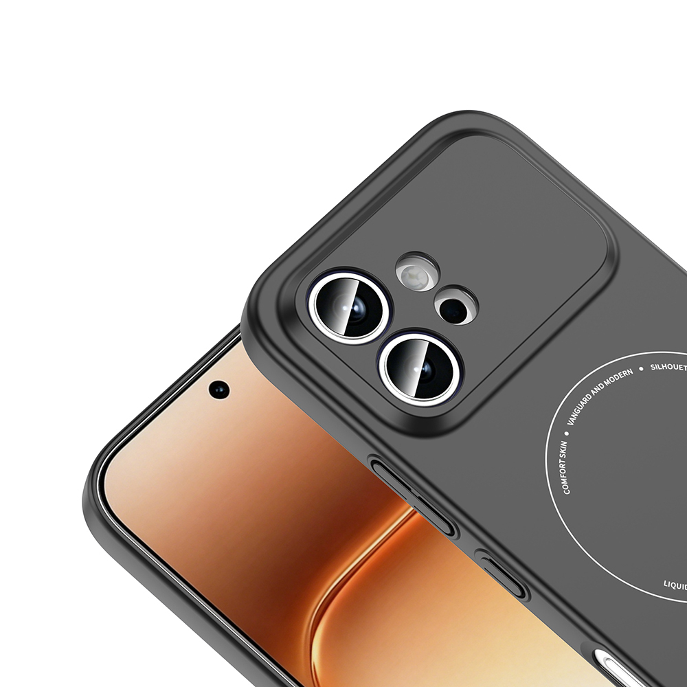 Honor 600 5G Kılıf M-Safe Şarj Özellikli Kamera Korumalı Zore Elio Sert PC Kapak - 2