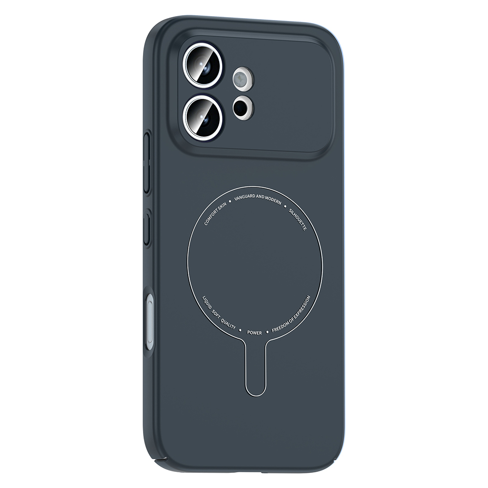 Honor 600 5G Kılıf M-Safe Şarj Özellikli Kamera Korumalı Zore Elio Sert PC Kapak - 1
