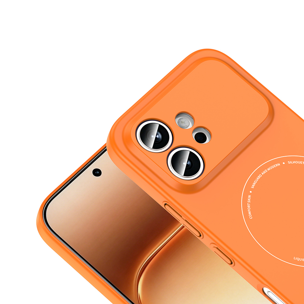 Honor 600 5G Kılıf M-Safe Şarj Özellikli Kamera Korumalı Zore Elio Sert PC Kapak - 2