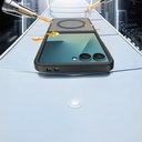 Samsung Galaxy Z Flip 7 Uyumlu Kılıf M-Safe Şarj Özellikli Kamera Korumalı Zore Lunex Kapak - 3