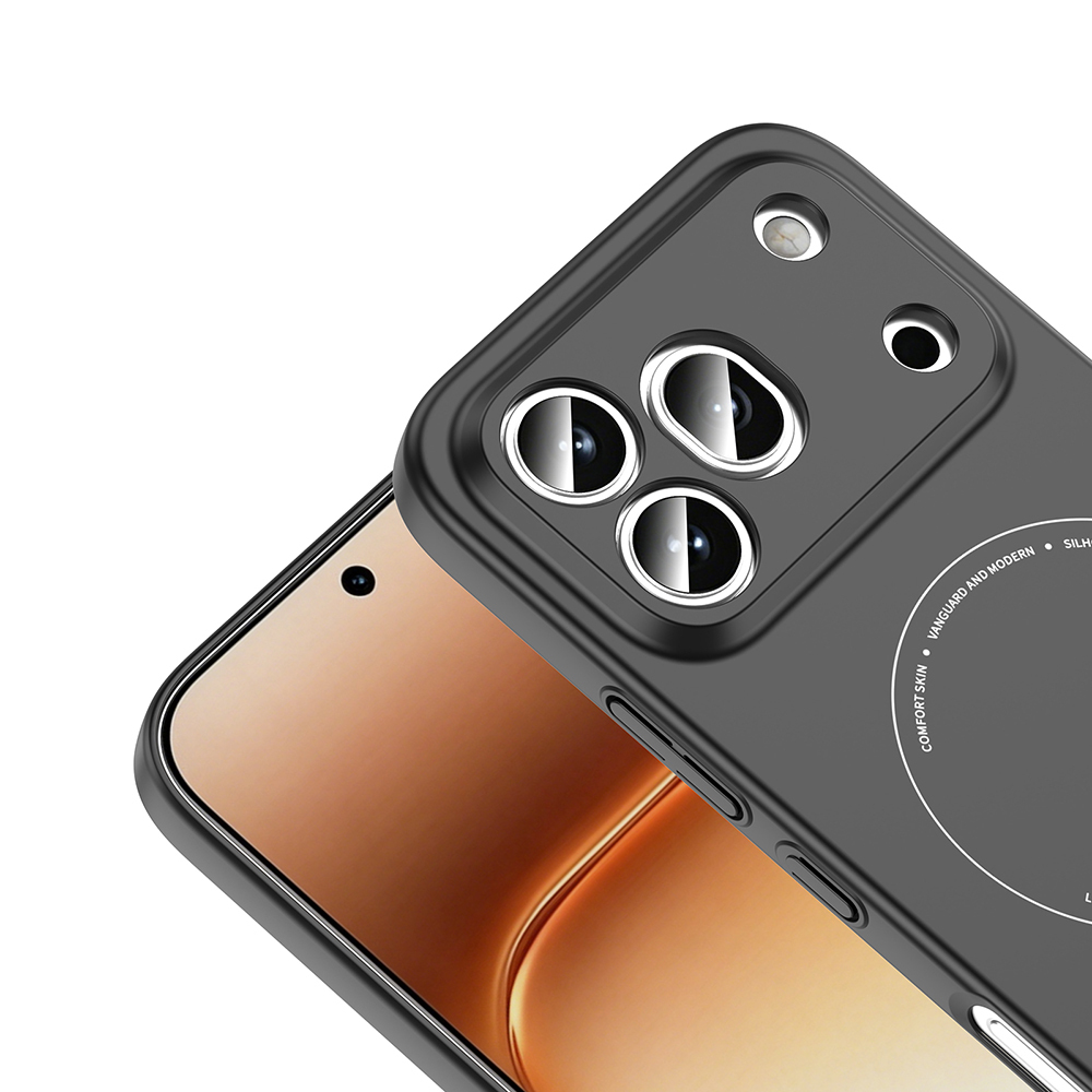 Honor 600 Pro 5G Kılıf M-Safe Şarj Özellikli Kamera Korumalı Zore Elio Sert PC Kapak - 2