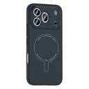 Honor 600 Pro 5G Kılıf M-Safe Şarj Özellikli Kamera Korumalı Zore Elio Sert PC Kapak - 1