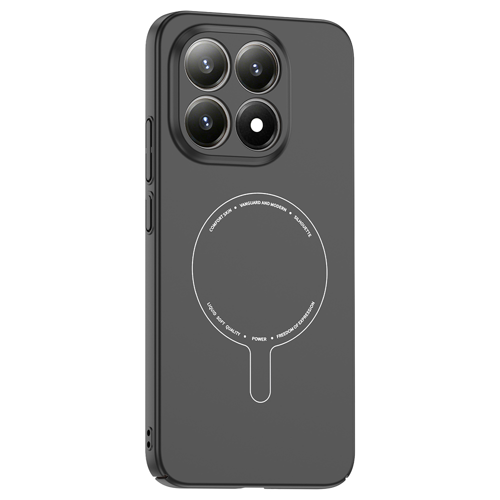 Xiaomi 15T Uyumlu Kılıf M-Safe Şarj Özellikli Kamera Korumalı Zore Elio Sert PC Kapak - 1