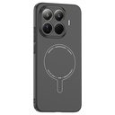 Xiaomi 15T Pro Uyumlu Kılıf M-Safe Şarj Özellikli Kamera Korumalı Zore Elio Sert PC Kapak - 1