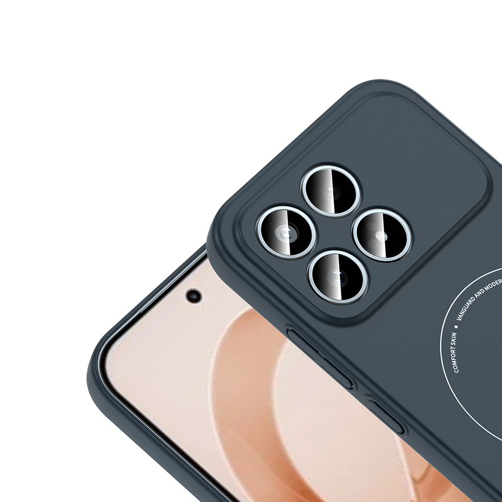 Xiaomi Poco F8 Pro Uyumlu Kılıf M-Safe Şarj Özellikli Kamera Korumalı Zore Elio Sert PC Kapak - 2