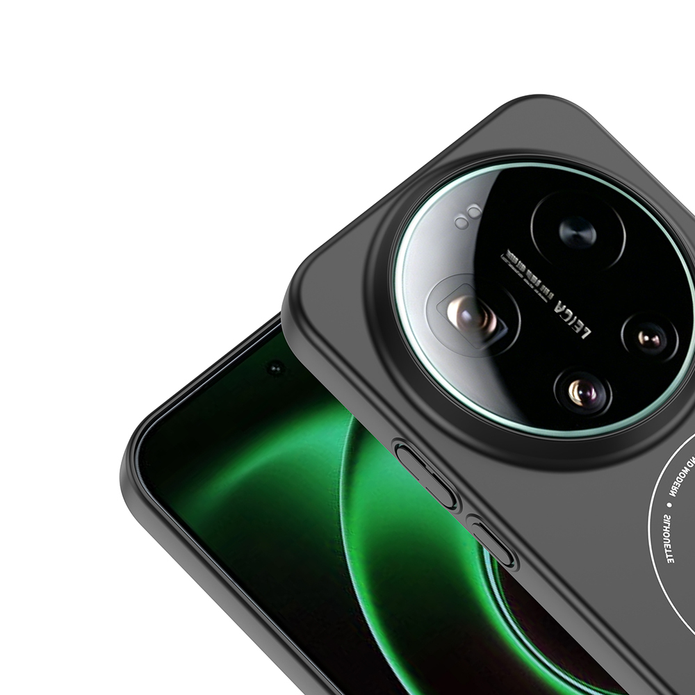 Xiaomi 17 Ultra Uyumlu Kılıf M-Safe Şarj Özellikli Kamera Korumalı Zore Elio Sert PC Kapak - 2