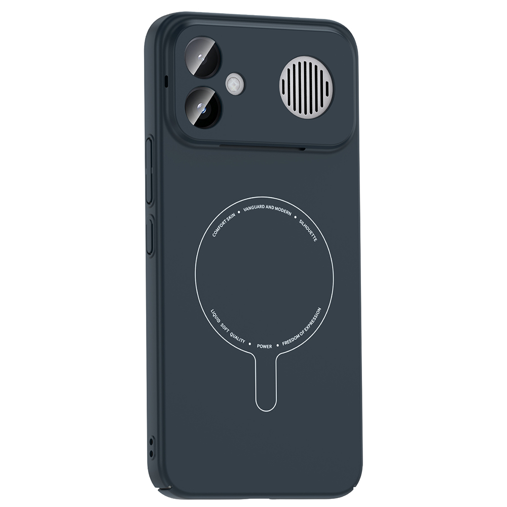 Xiaomi Poco F8 Ultra Uyumlu Kılıf M-Safe Şarj Özellikli Kamera Korumalı Zore Elio Sert PC Kapak - 1