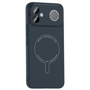 Xiaomi Poco F8 Ultra Uyumlu Kılıf M-Safe Şarj Özellikli Kamera Korumalı Zore Elio Sert PC Kapak - 1