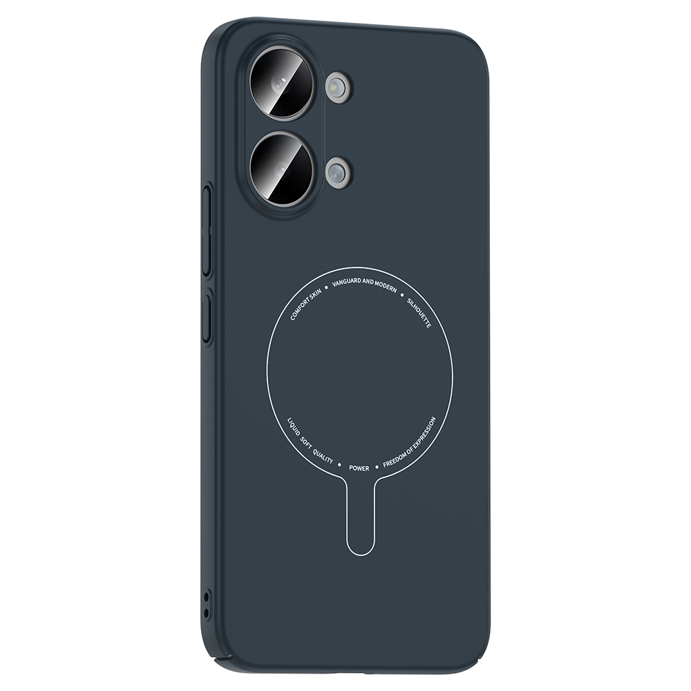 Xiaomi Poco X8 Pro Max Kılıf M-Safe Şarj Özellikli Kamera Korumalı Zore Elio Sert PC Kapak - 1