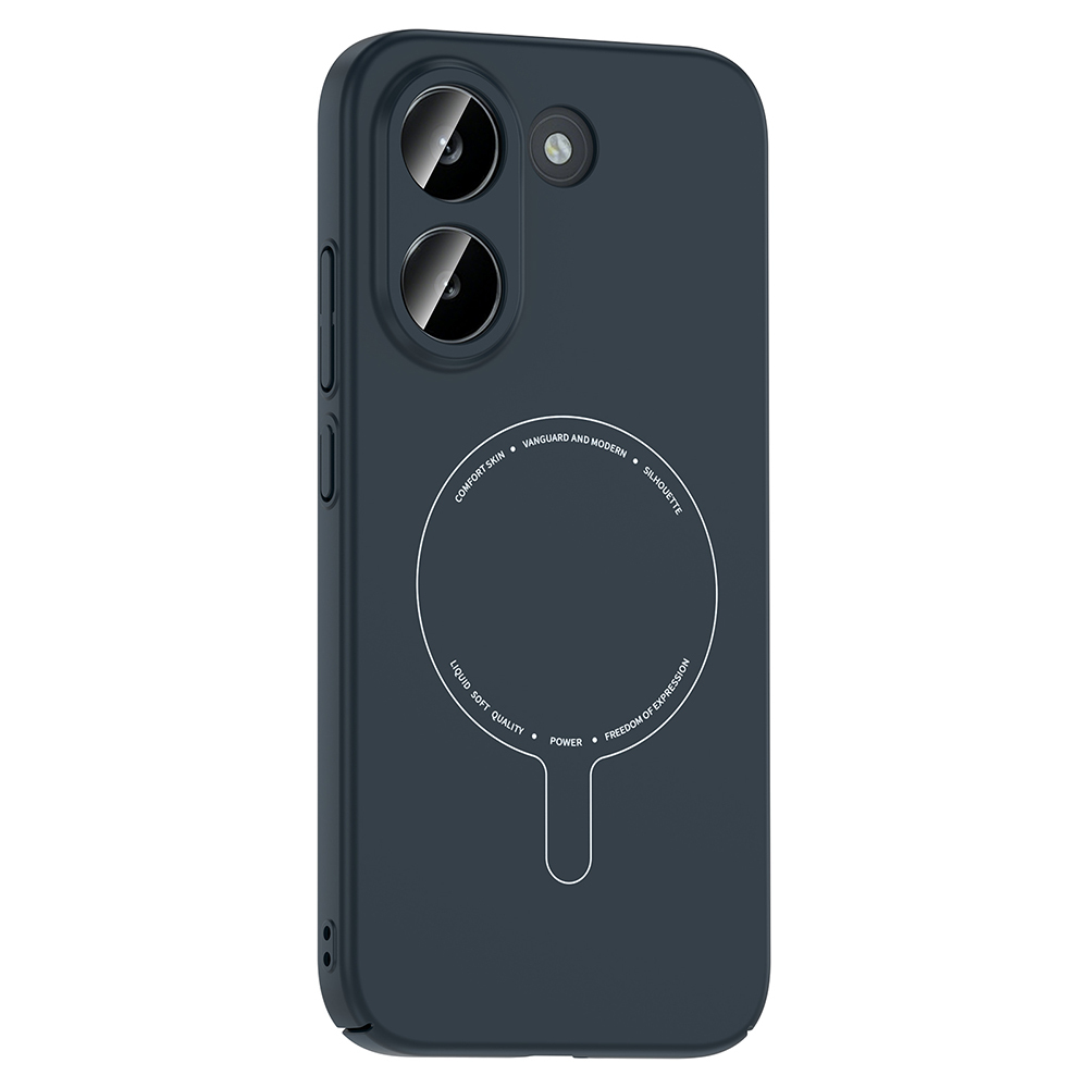 Xiaomi Poco X8 Pro Kılıf M-Safe Şarj Özellikli Kamera Korumalı Zore Elio Sert PC Kapak - 1