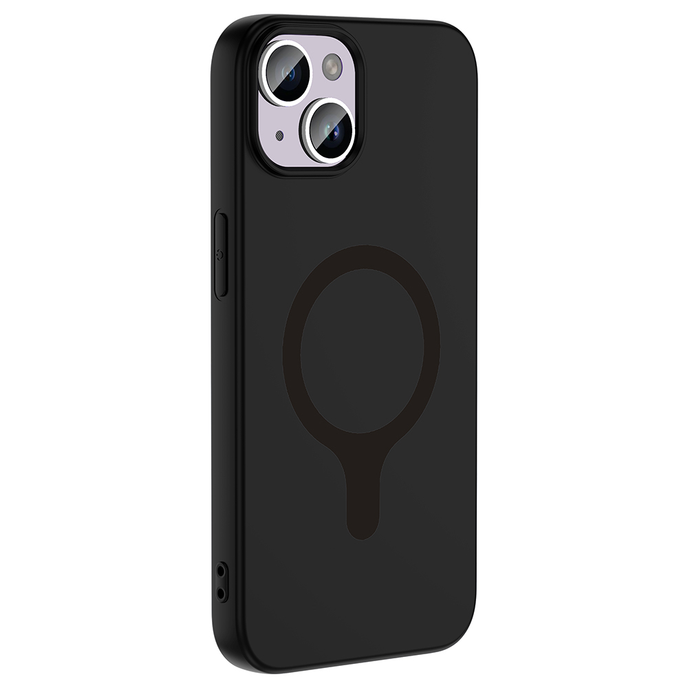 Apple iPhone 14 Uyumlu Kılıf M-Safe Şarj Özellikli Zore Aris Silikon Kapak - 2