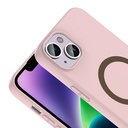 Apple iPhone 14 Uyumlu Kılıf M-Safe Şarj Özellikli Zore Aris Silikon Kapak - 1