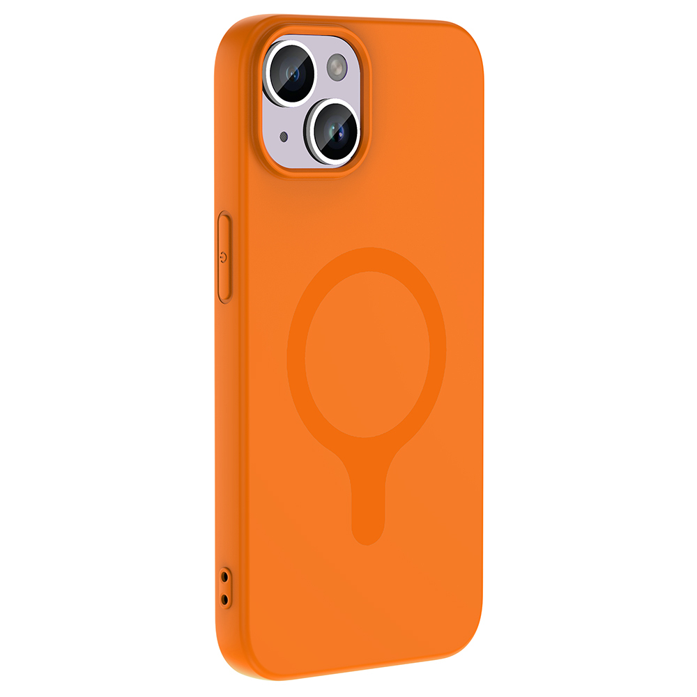 Apple iPhone 14 Uyumlu Kılıf M-Safe Şarj Özellikli Zore Aris Silikon Kapak - 2