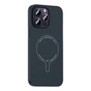 Apple iPhone 14 Pro Max Uyumlu Kılıf M-Safe Şarj Özellikli Kamera Korumalı Zore Elio Sert PC Kapak - 1