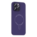Apple iPhone 14 Pro Max Uyumlu Kılıf M-Safe Şarj Özellikli Kamera Korumalı Zore Elio Sert PC Kapak - 1