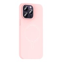 Apple iPhone 14 Pro Max Uyumlu Kılıf M-Safe Şarj Özellikli Kamera Korumalı Zore Elio Sert PC Kapak - 1