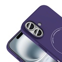 Apple iPhone 16 Uyumlu Kılıf M-Safe Şarj Özellikli Kamera Korumalı Zore Elio Sert PC Kapak - 2