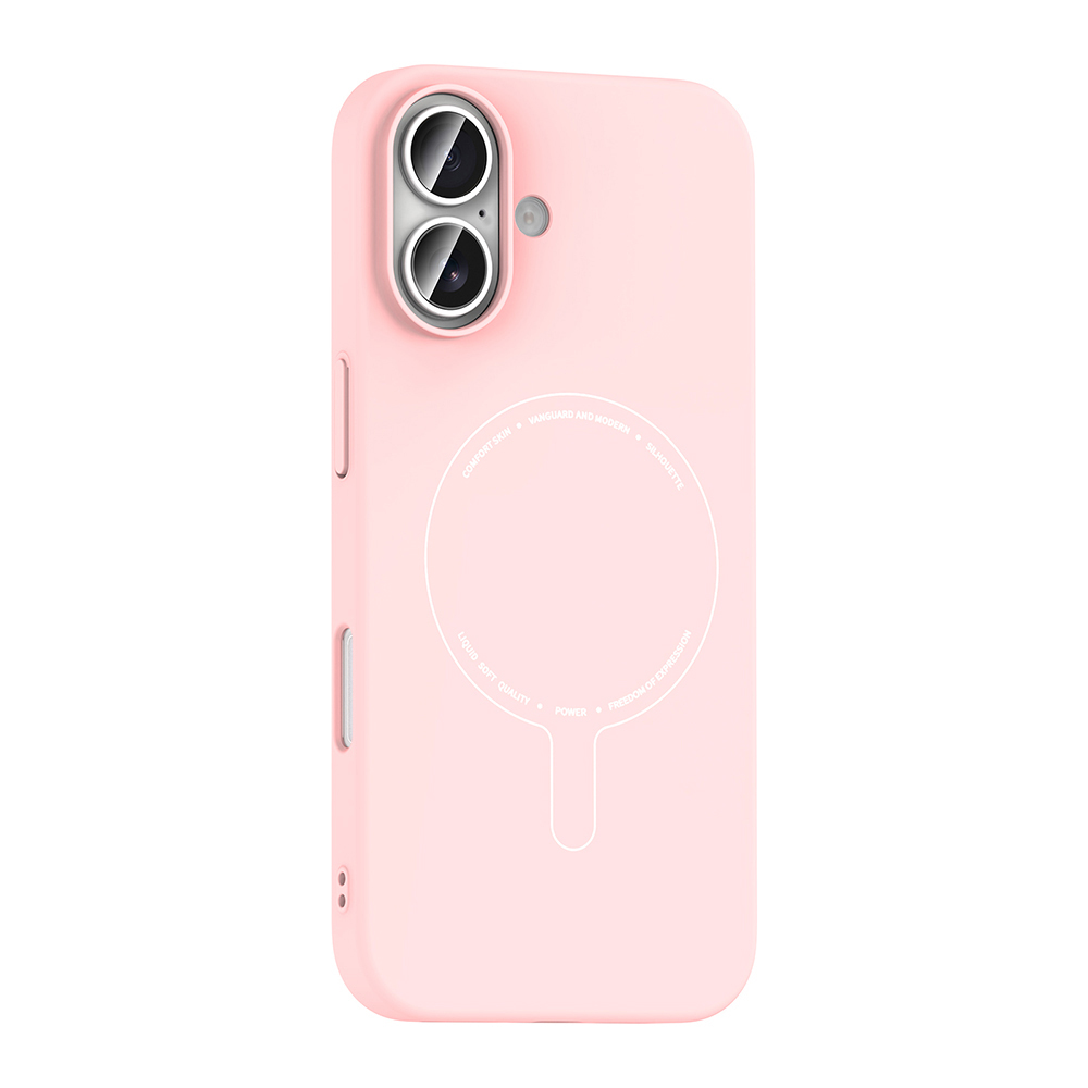 Apple iPhone 16 Uyumlu Kılıf M-Safe Şarj Özellikli Kamera Korumalı Zore Elio Sert PC Kapak - 1