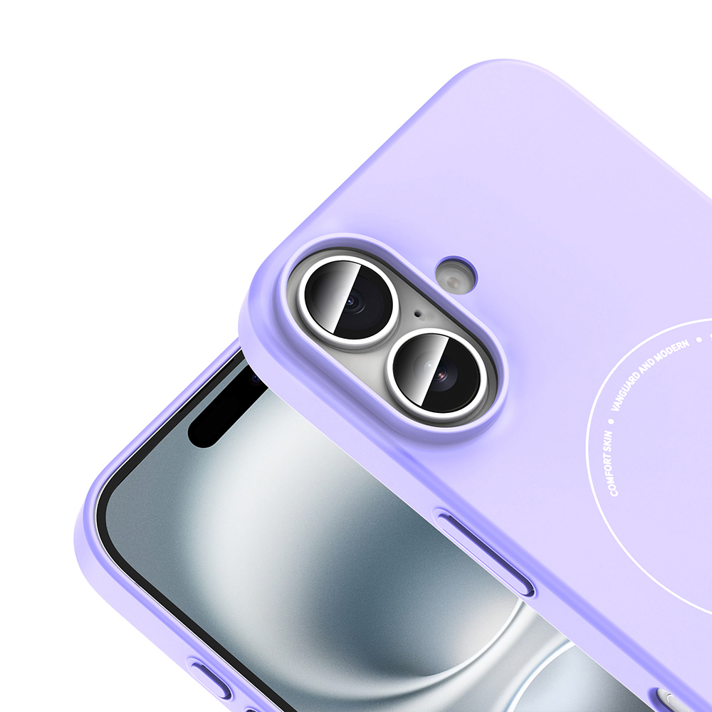 Apple iPhone 16 Uyumlu Kılıf M-Safe Şarj Özellikli Kamera Korumalı Zore Elio Sert PC Kapak - 2