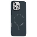 Apple iPhone 16 Pro Uyumlu Kılıf M-Safe Şarj Özellikli Kamera Korumalı Zore Elio Sert PC Kapak - 1