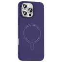 Apple iPhone 16 Pro Uyumlu Kılıf M-Safe Şarj Özellikli Kamera Korumalı Zore Elio Sert PC Kapak - 1
